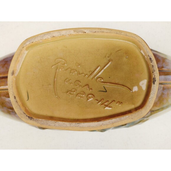 Roseville Mcm 229-14” Wincraft Console Bowl SEE PICS/READ - Picture 11 of 11